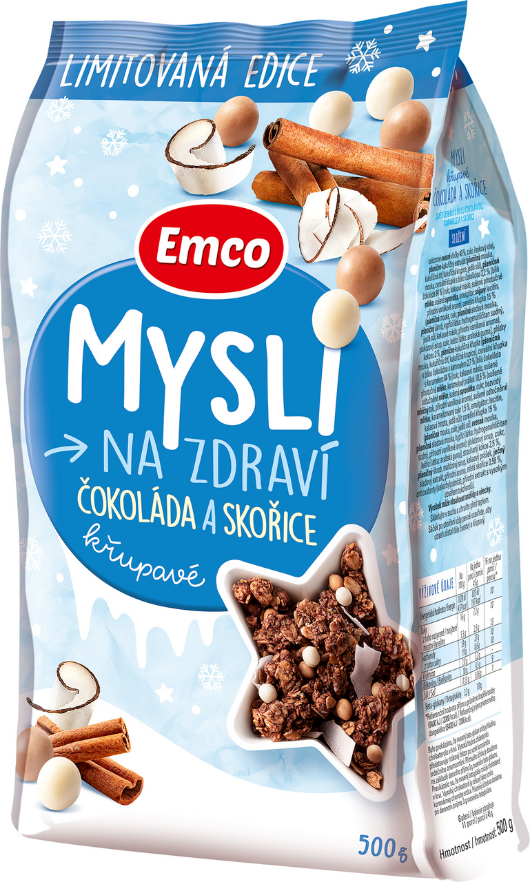 Emco Mysli čokoláda skořice 500 g