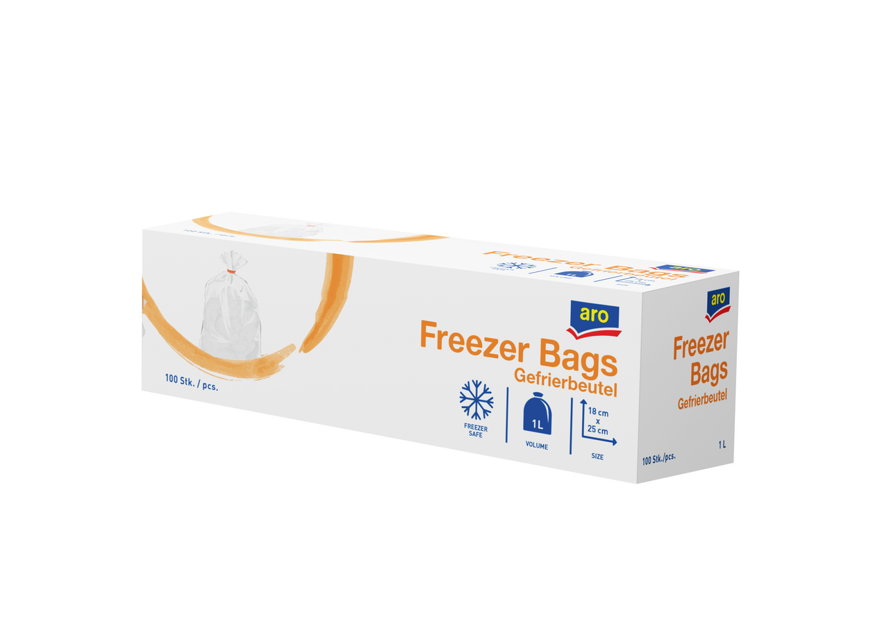 aro Sáček na mražení 1 l 3 x 100 ks