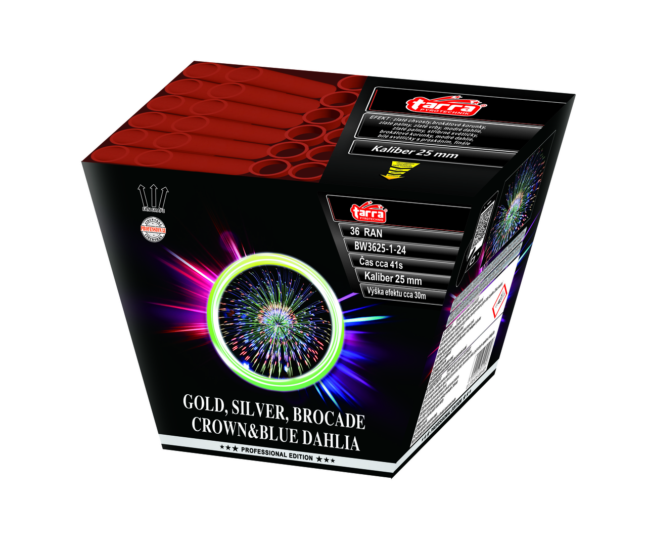 Brocade Crown Blue Dahlia 36 ran 1 ks