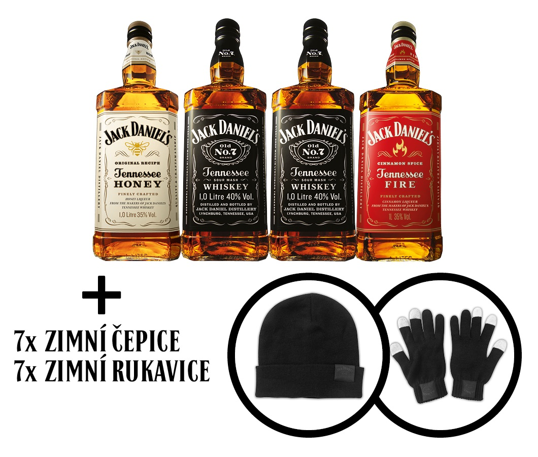 Jack Daniel's Promo set 4 l 4 ks