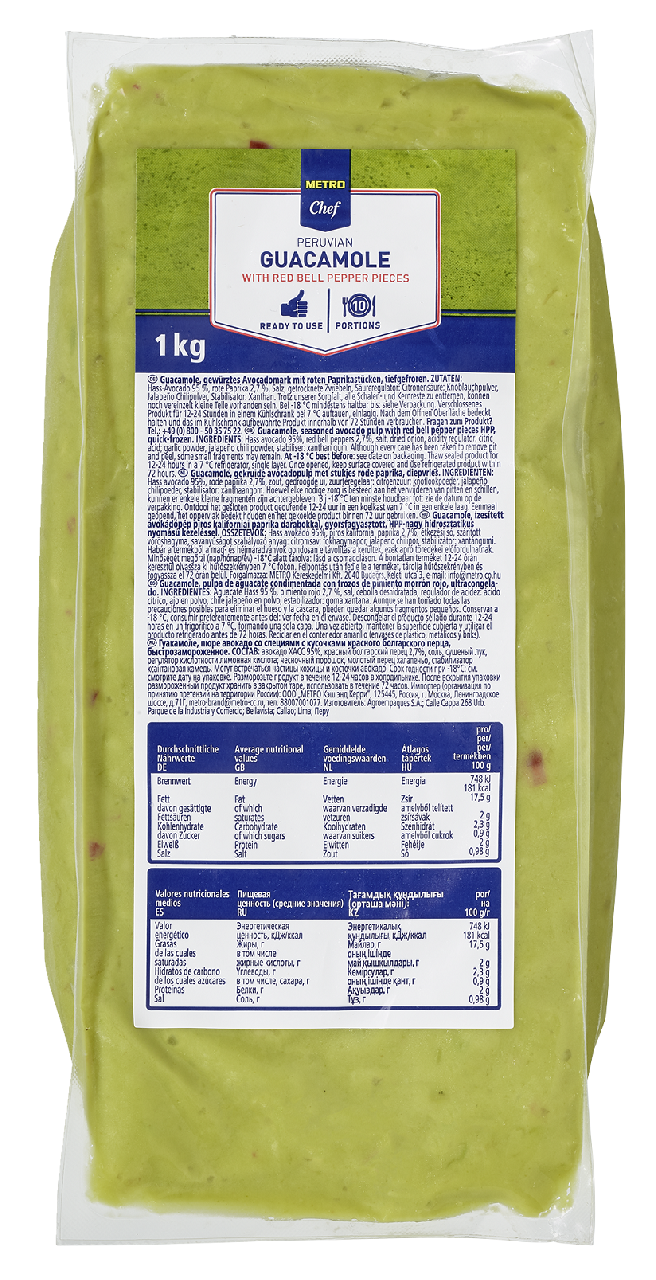 METRO Chef Guacamole mraž. 1 kg