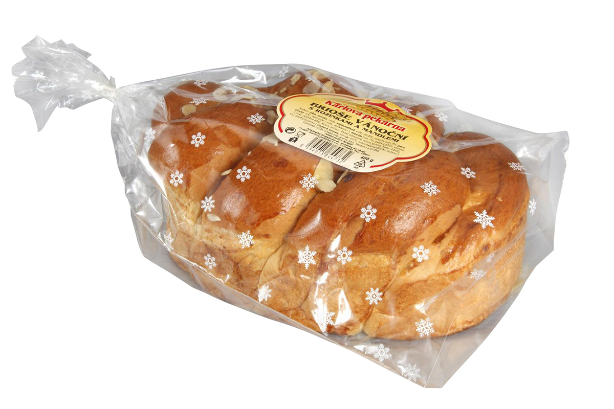 BRIOCHE Vánočka s rozinkami a mandlemi 400 g