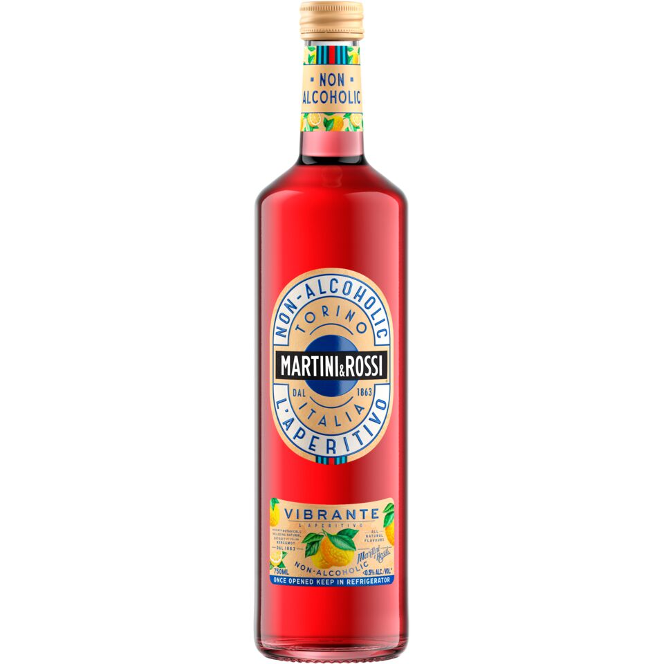 MARTINI & ROSSI Vibrante nealkoholické 750 ml