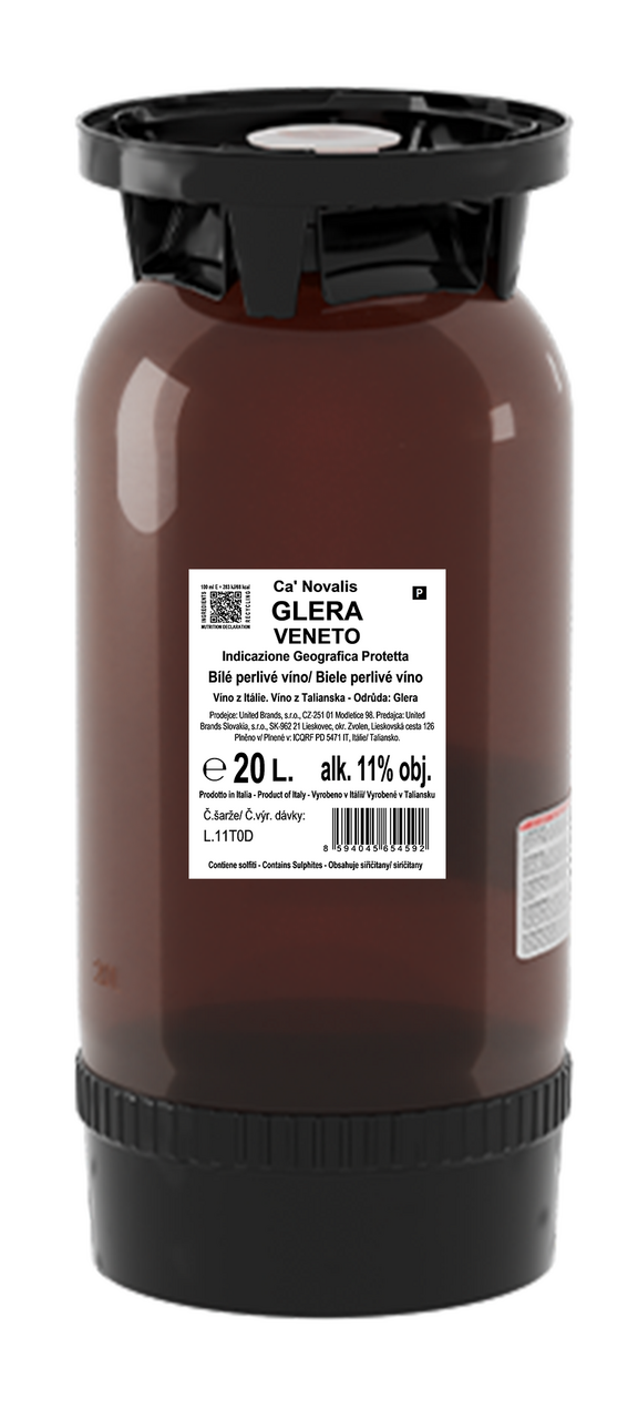 NOVALIS GLERA Frizzante 20 l KEG