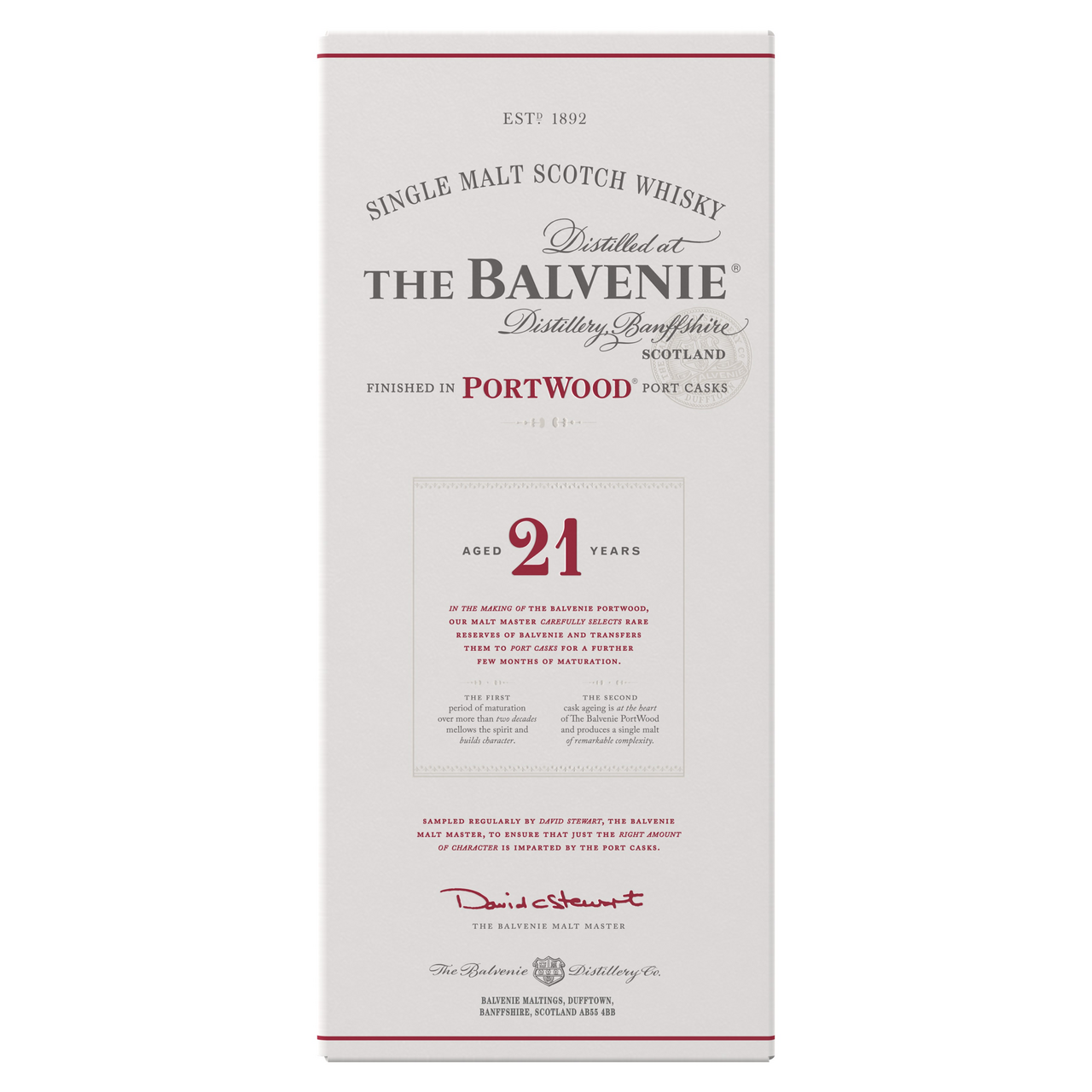 BALVENIE Port Wood 21 yo 40% 700 ml