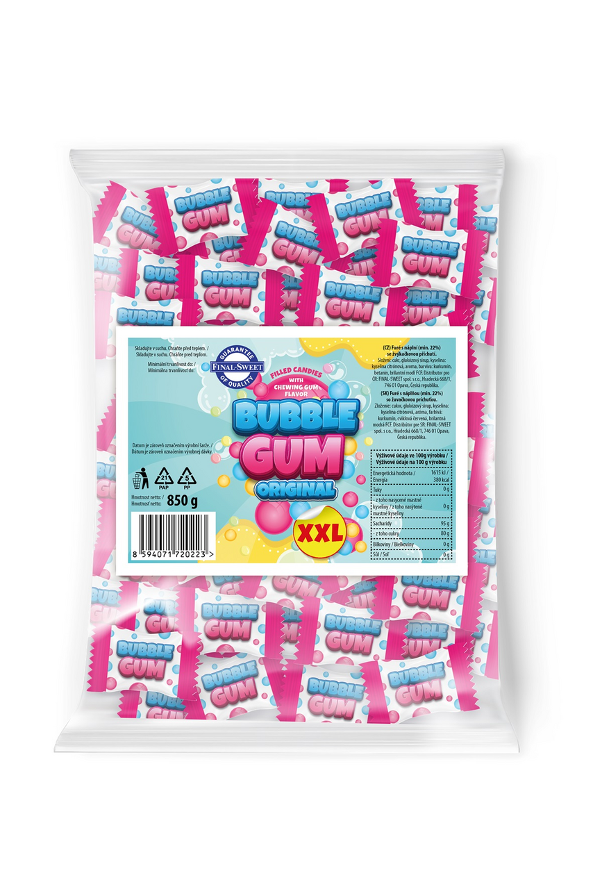 BUBBLE GUM Original 850 g