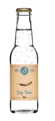 THREE CENTS Dry Tonic 4 x 200 ml