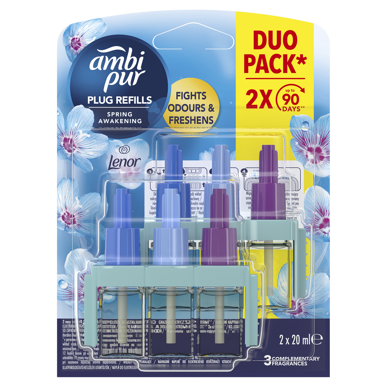 ambi pur 3Volution Spring náhradní náplň 2 x 20 ml