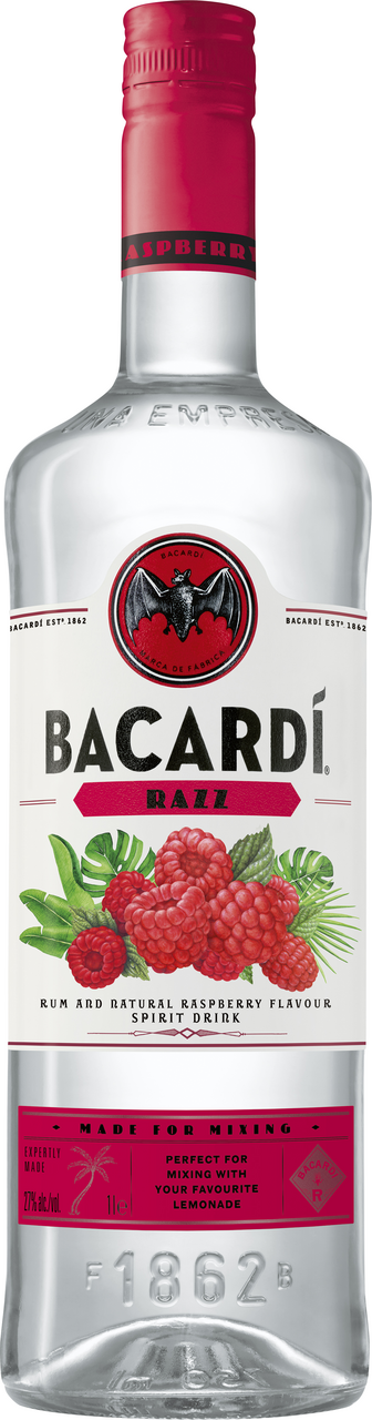 BACARDÍ Razz 27 % 1 l