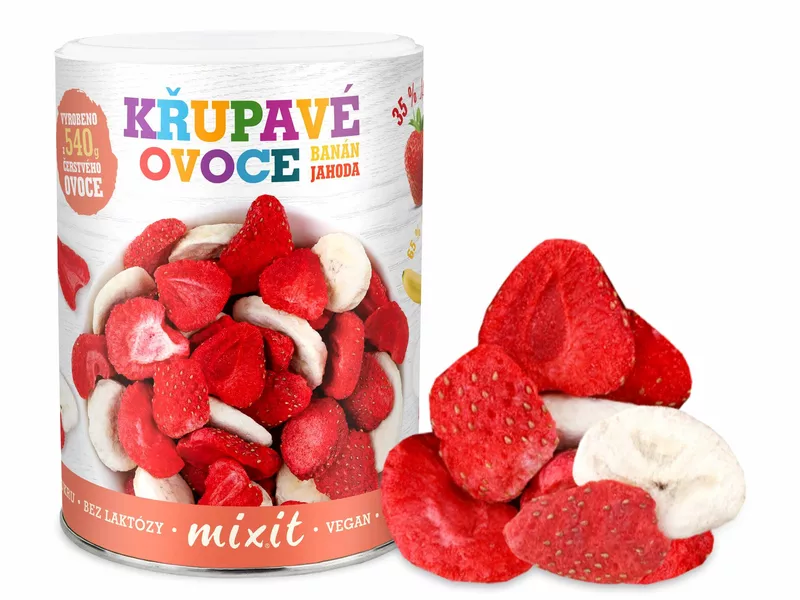 Mixit Křupavé ovoce banán jahdoa 80 g