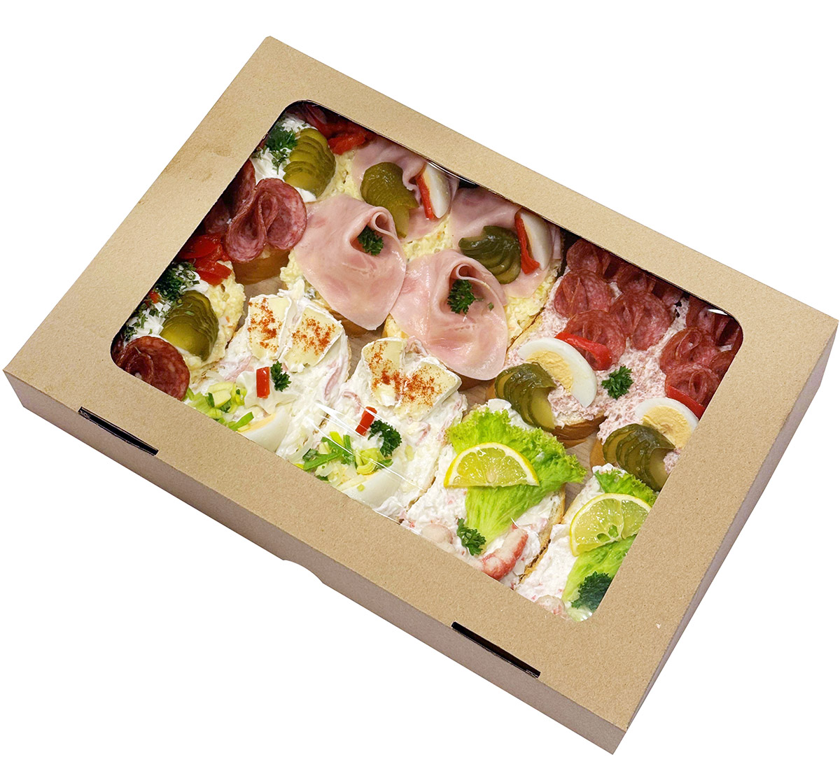 Box chlebíčků chlaz. 10 x 90 g