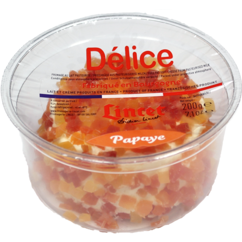 INTERCIBUS Délice Měkký sýr papája chlaz. 200 g