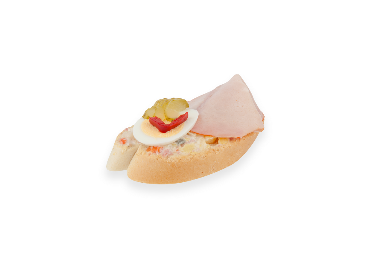 Duo Chlebíček šunkový chlaz. 2 x 80 g