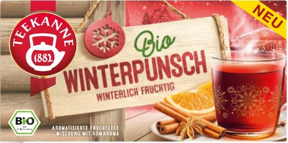 TEEKANNE Čaj Winterpunsch BIO 40,5 g