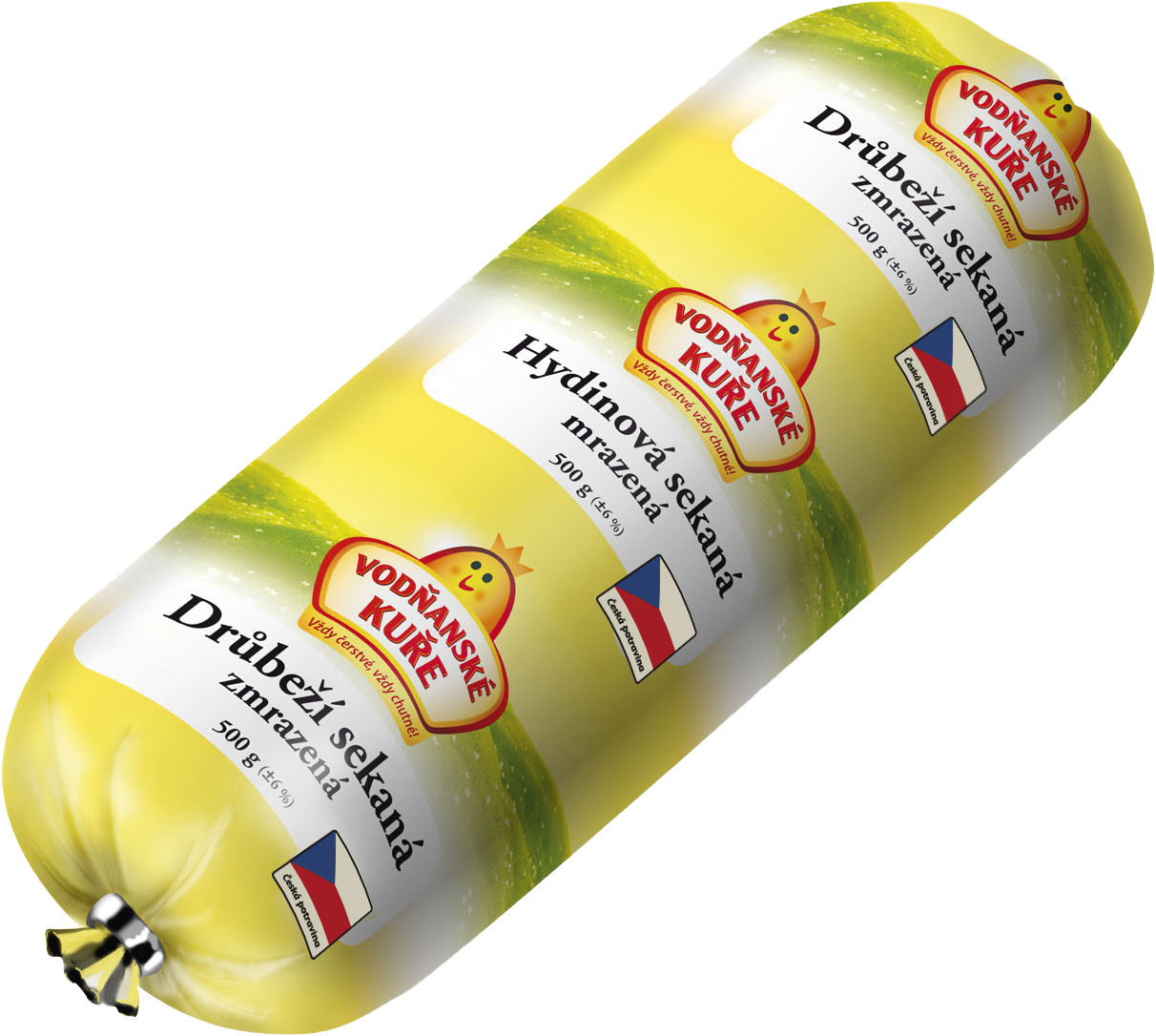 Vodňany Sekaná drůbeží mraž. 4 x 500 g