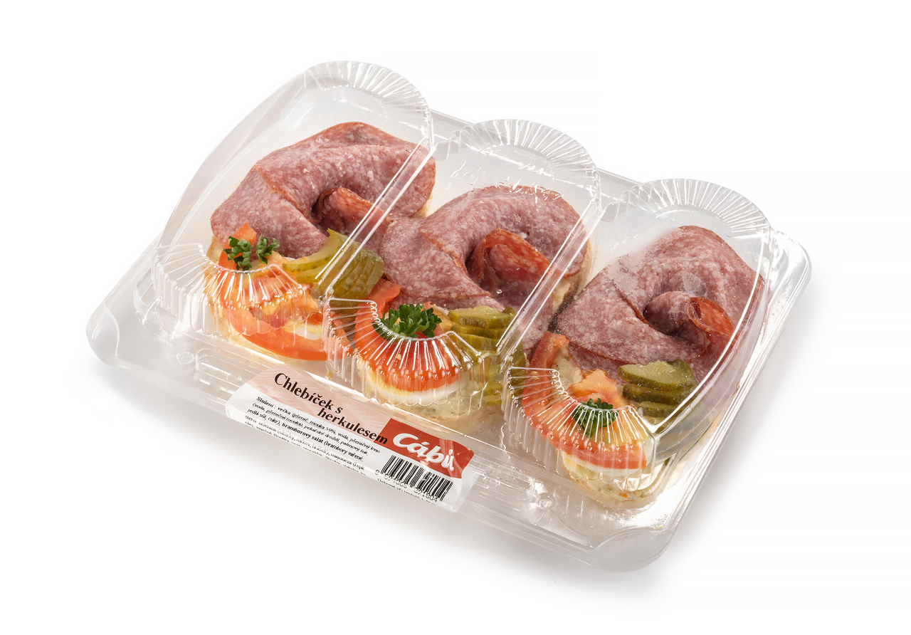 CÁBŮ Chlebíček s herkulesem chlaz. 3 x 80 g