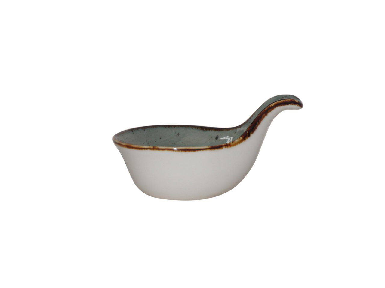 METRO PROFESSIONAL Lžíce NOROMI 12,2 cm porcelán šedá 6 ks