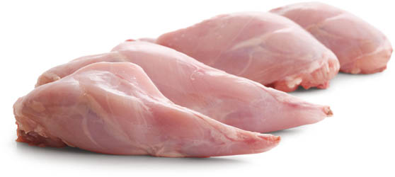 Králičí stehno s kostí mraž. 1 kg