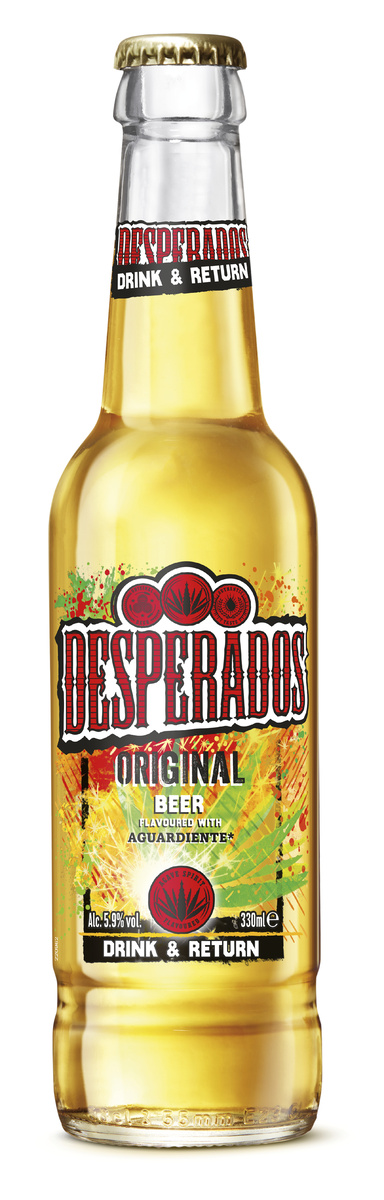 DESPERADOS 24 x 330 vratná láhev