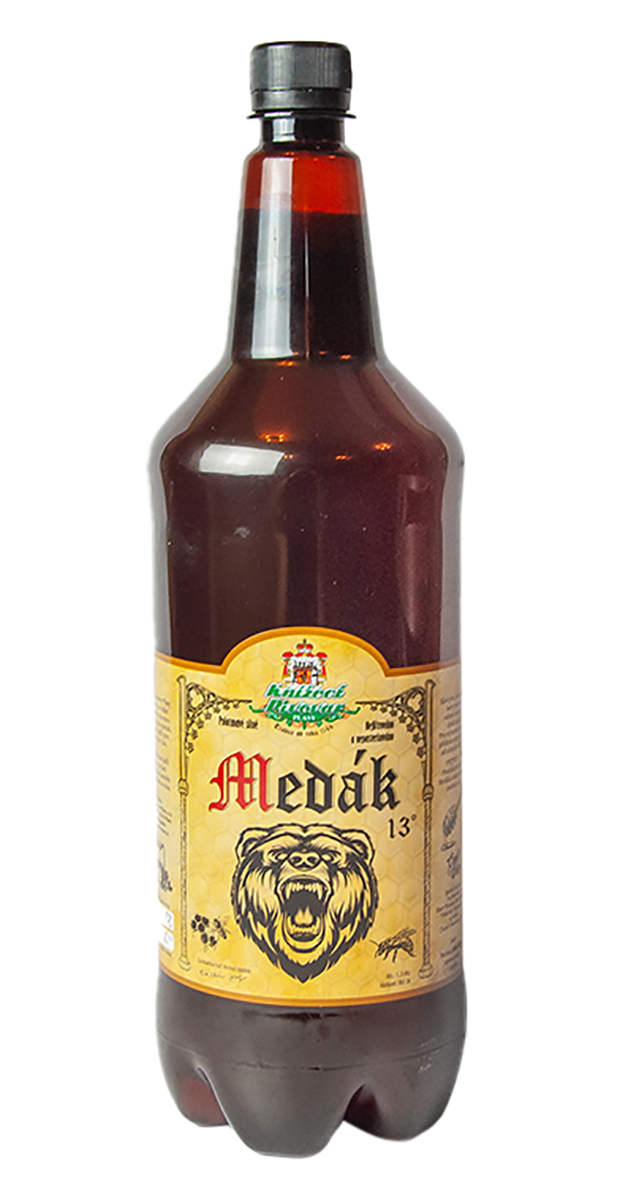MEDÁK 13 polotmavé pivo 1 l PET
