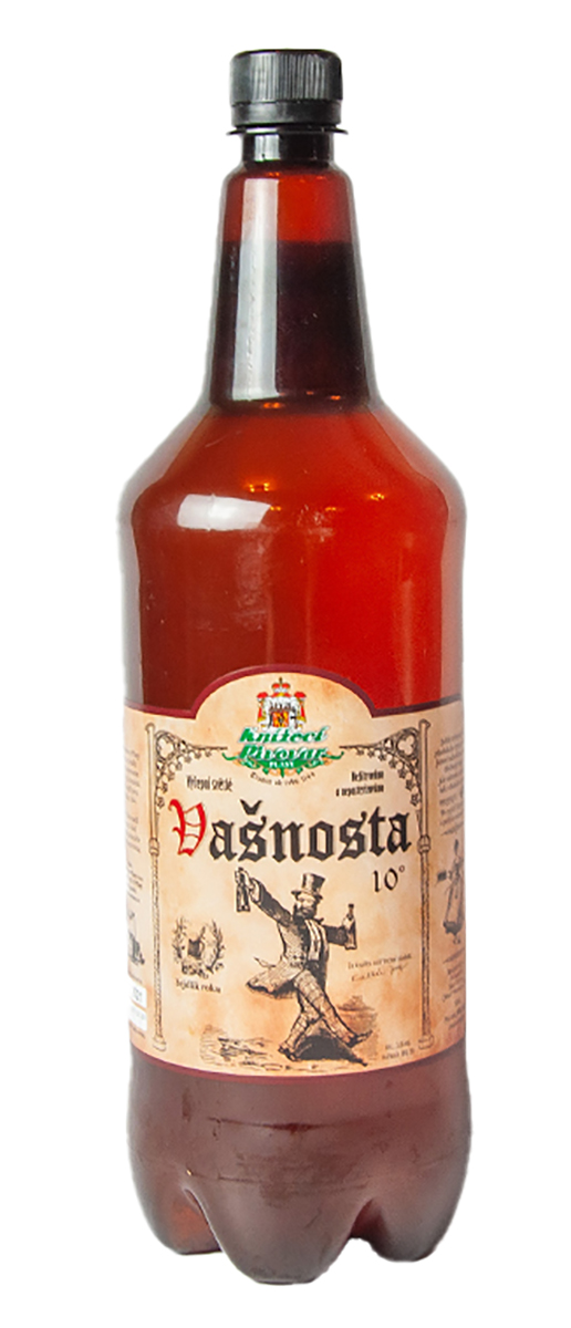 VAŠNOSTA 10 světlé výčepní pivo 1 l PET