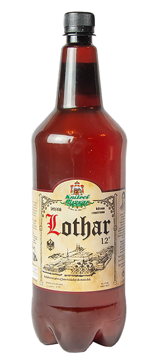 LOTHAR 12 světlá ležák pivo 1 l PET