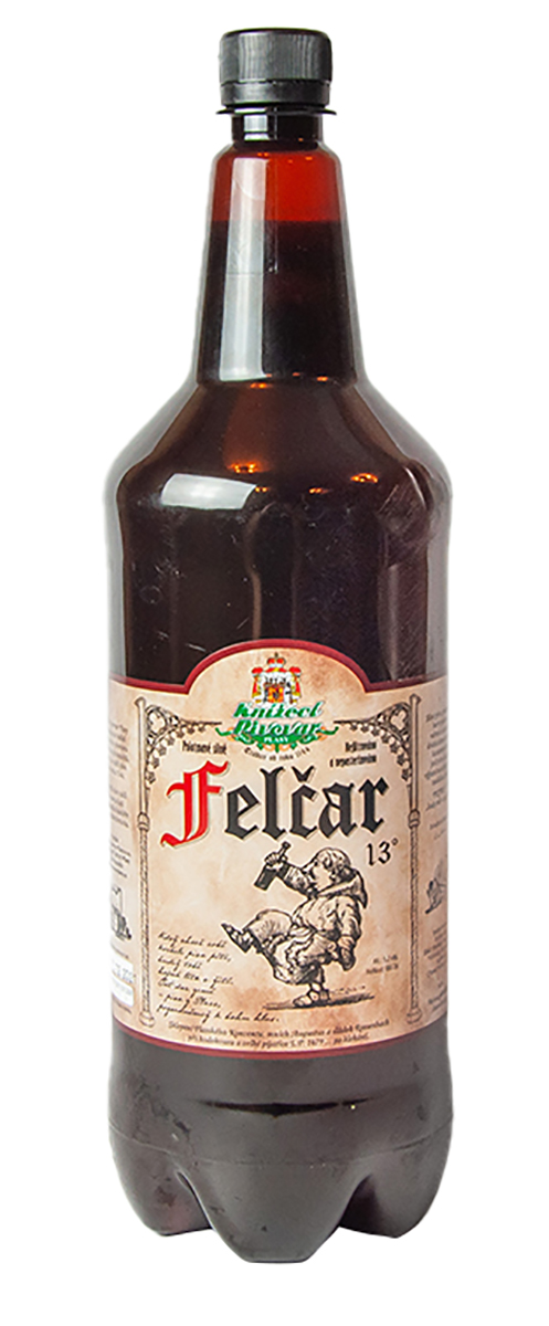 FELČAR 13 polotmavé pivo 1 l PET