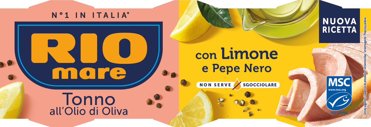 RIO mare Tuňák citron a pepř 3 x 65 g