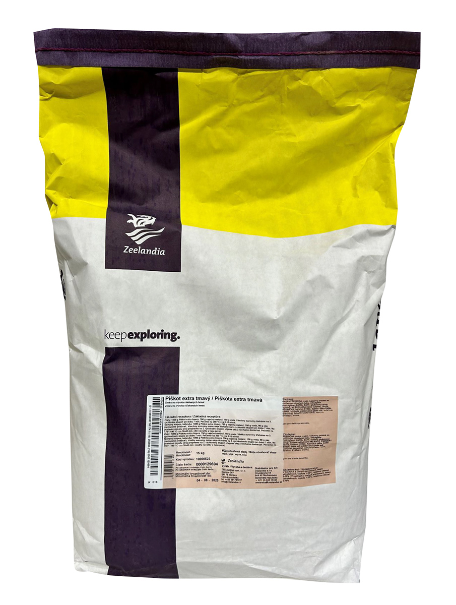 Zeelandia Piškot tmavý suchá směs 15 kg