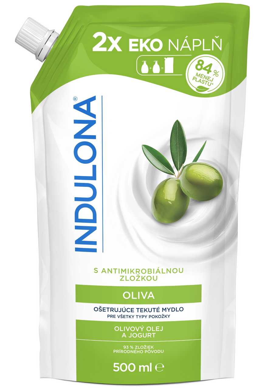 INDULONA Tekuté mýdlo oliva náplň 500 ml