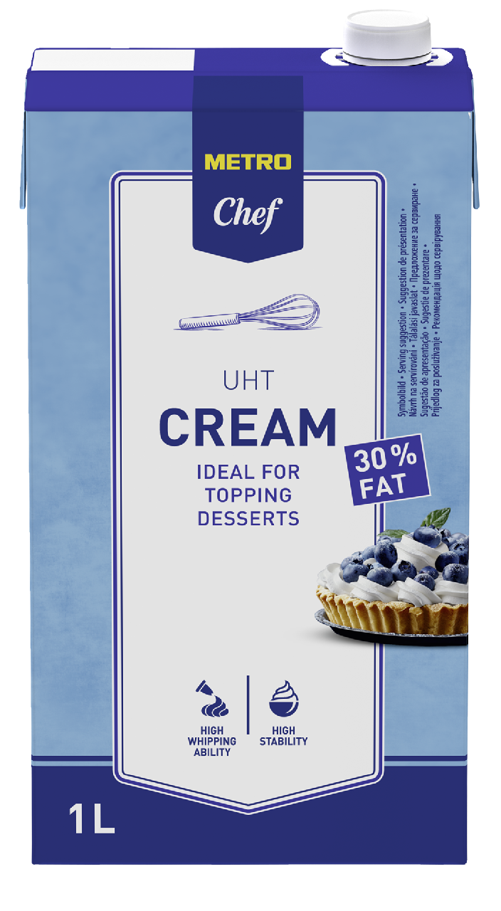 METRO Chef Smetana 30 % 1 l UHT