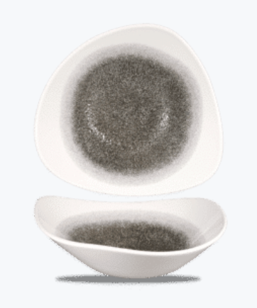 Miska trojhranná RAKU 23,5 cm 12 ks