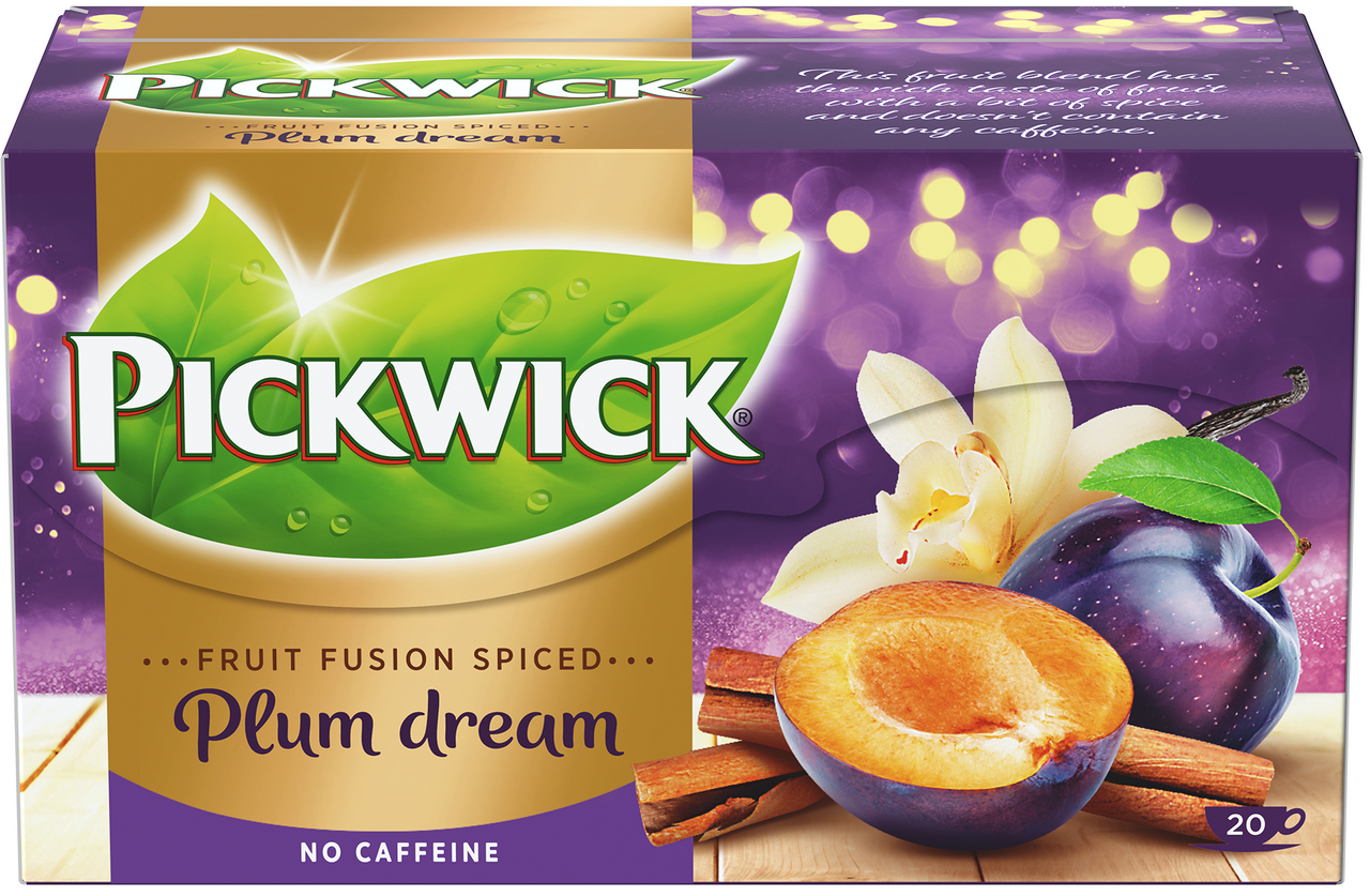 PICKWICK Čaj Plum Dream 12 x 40 g