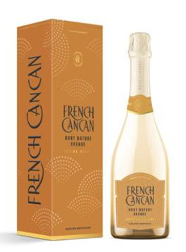 French CanCan Brut Nature Orange 750 ml