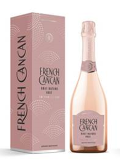 French CanCan Rosé 750 ml box