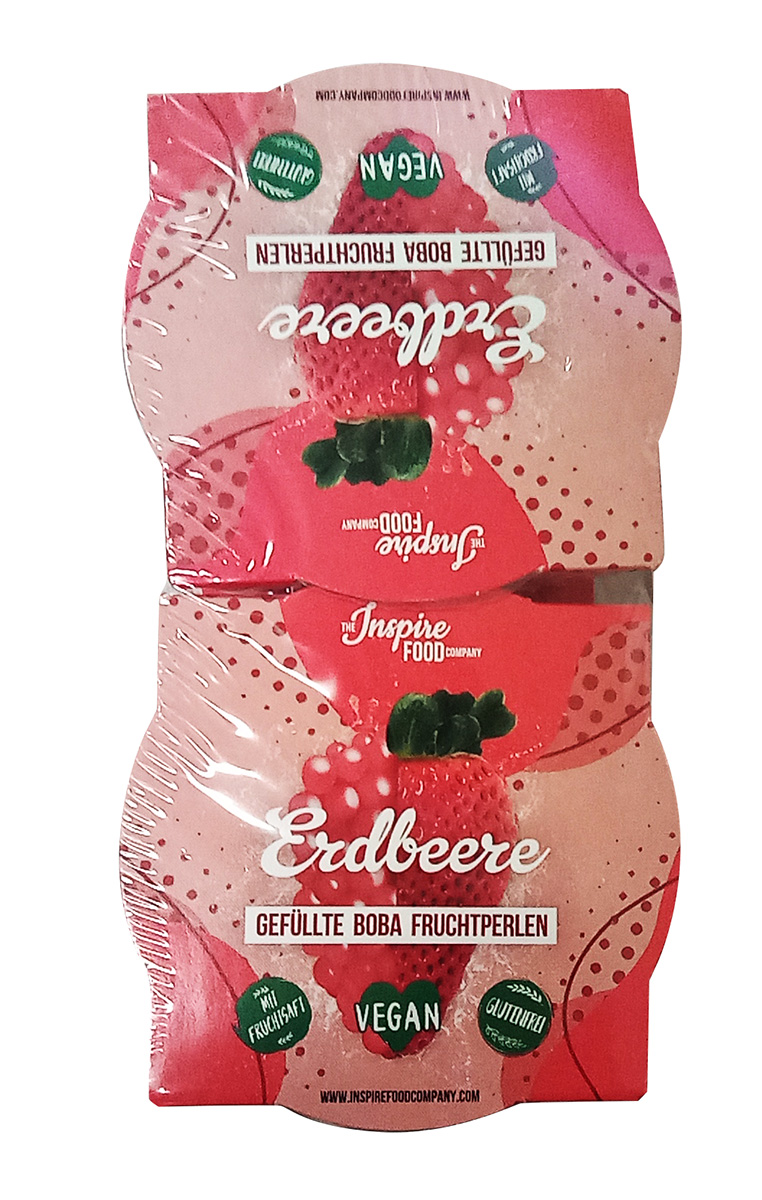 Bubble Tea Kuličky jahoda 4 x 100 g