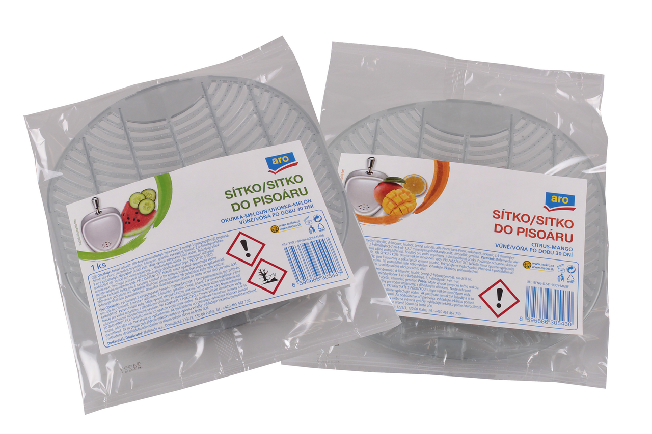 aro Sítko do pisoáru WC citrus 4 ks