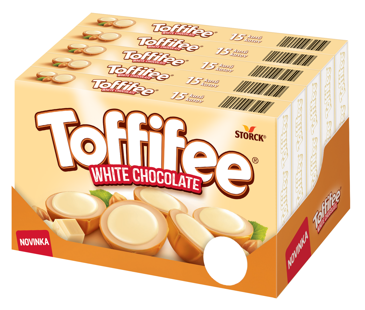 Toffifee bílé 5 x 125 g