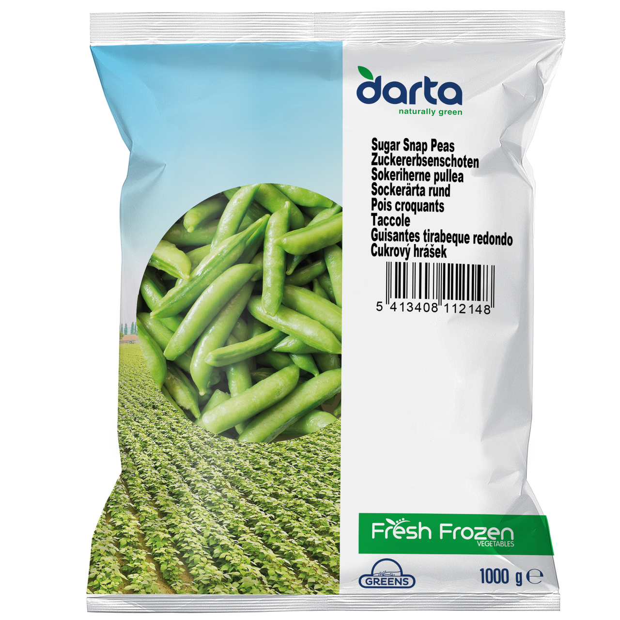 darta Hrášek cukrový mraž. 1 kg