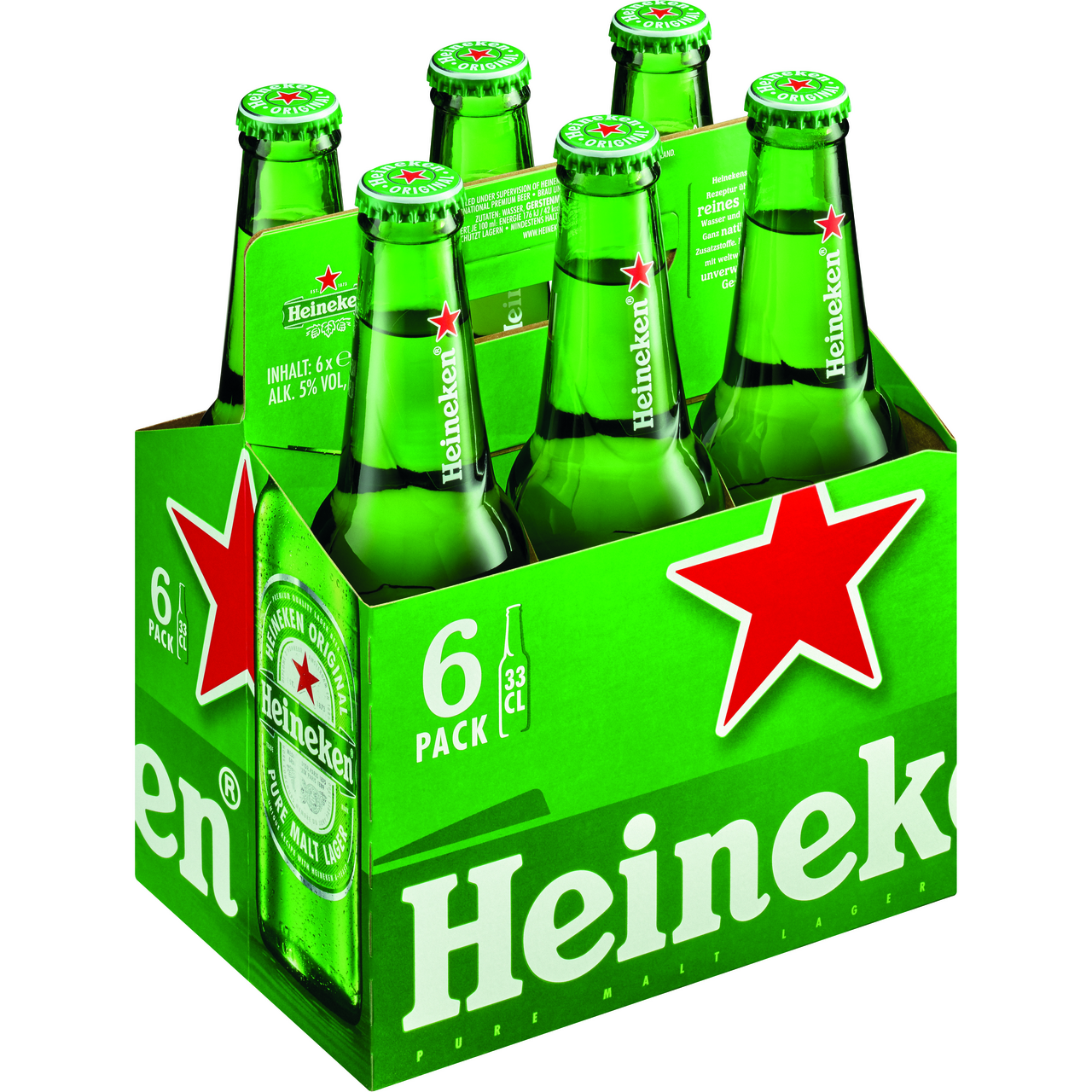 Heineken 24 x 330 ml vratná láhev