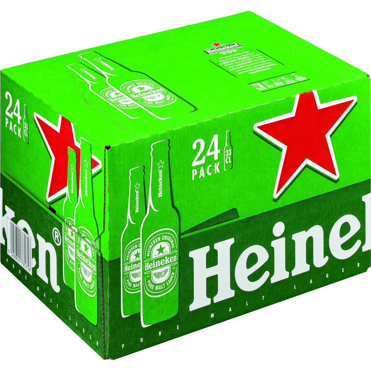 Heineken 24 x 330 ml vratná láhev
