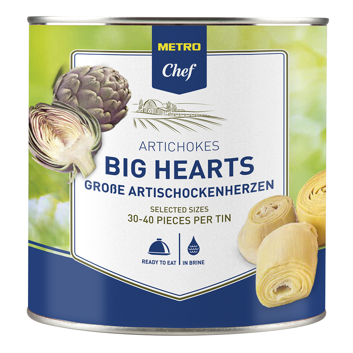 METRO Chef Artyčoky Big Hearts 2500 g