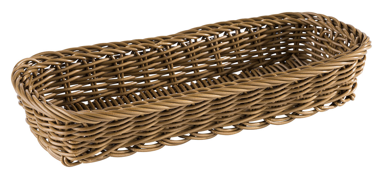 APS Košík na příbor ECO 27 x 10 cm polypropylen hnědý 1 ks