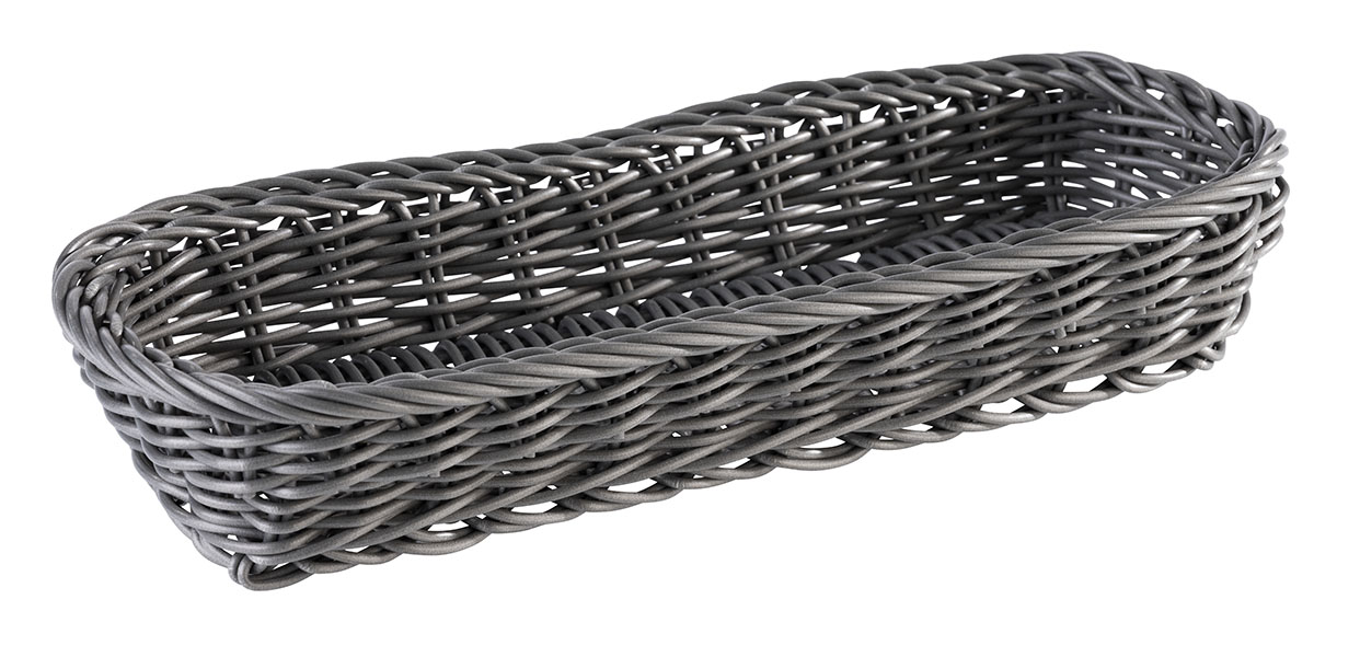 APS Košík na příbor ECO 27 x 10 cm polypropylen šedý 1 ks