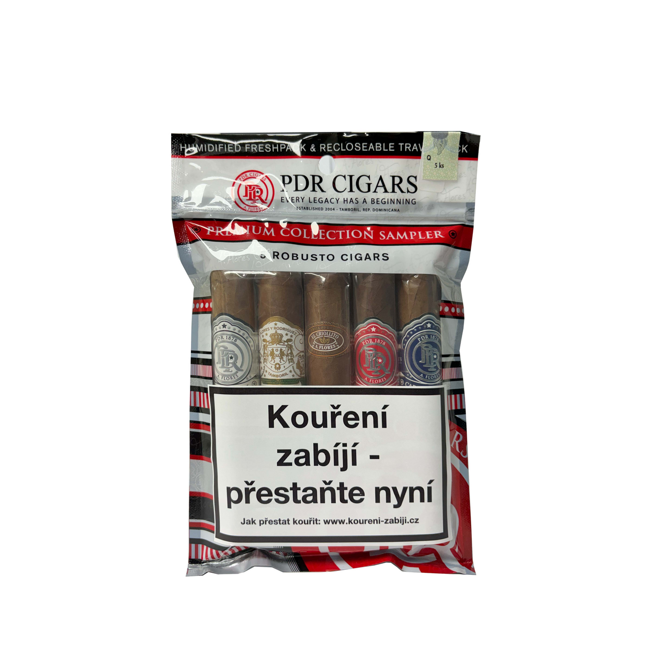 PDR Fresh Pack Robusto doutníky 5 ks