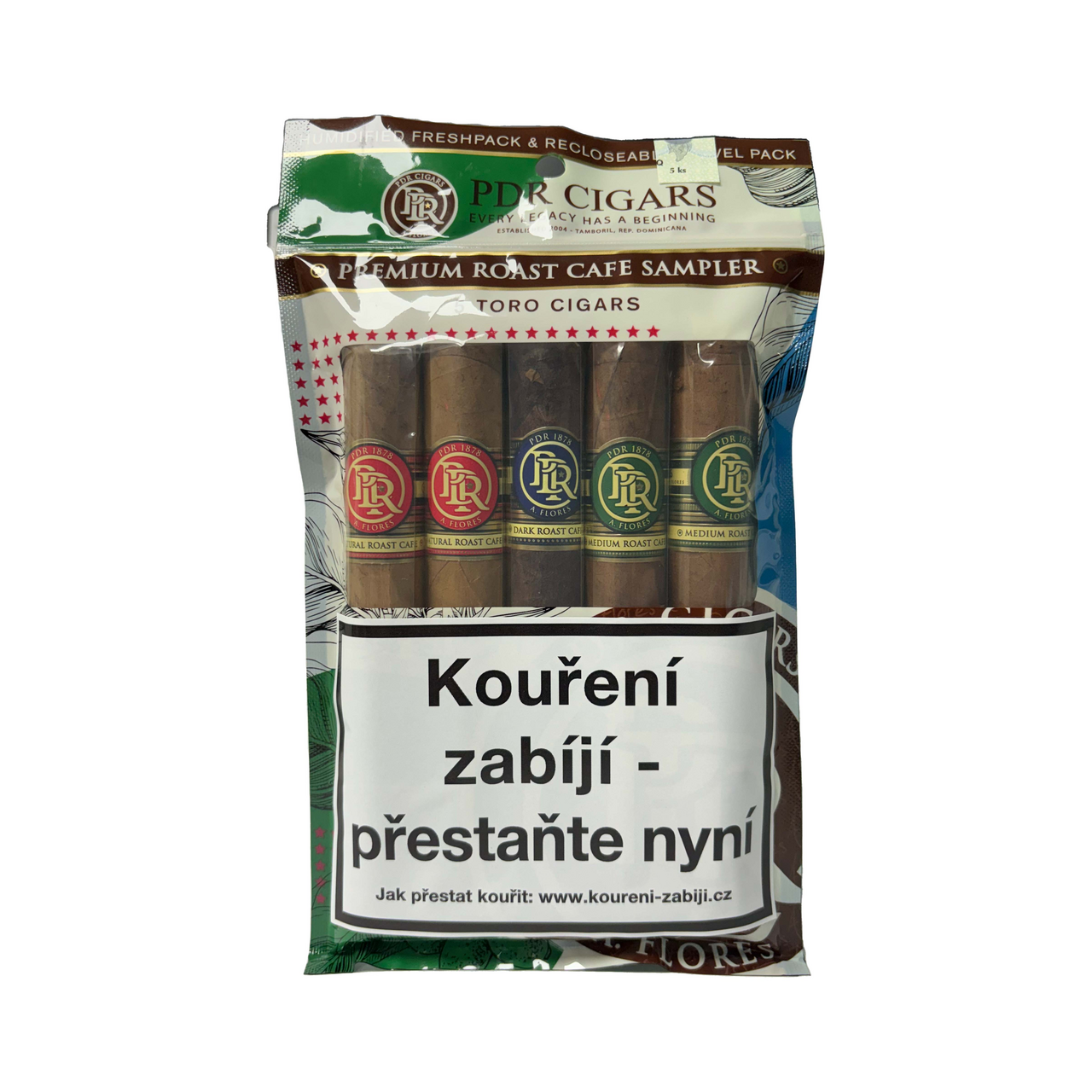 PDR Fresh Pack Arome Toro doutníky 5 ks