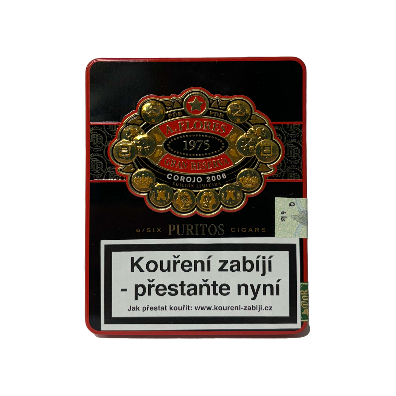 A. Flores Gran Reserva Corojo Purito doutníky 6 ks