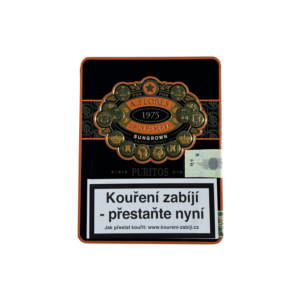 A. Flores Gran Reserva Sungrown Purito doutníky 6 ks