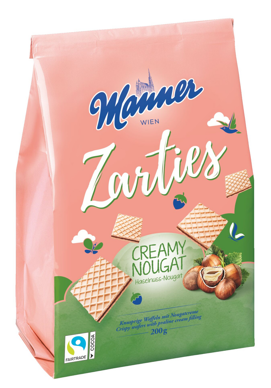 Manner Zarties Nougat 5 x 200 g