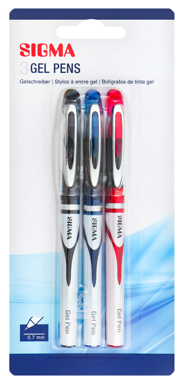 SIGMA Pero gelové klip mix 0.7 1 ks